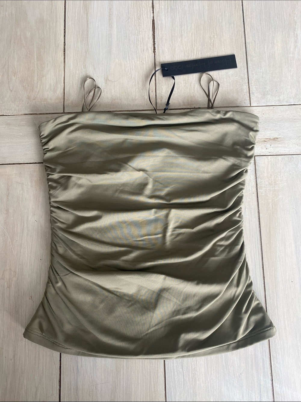House of Harlow 1960 NWT Green Strapless Tube Top Small